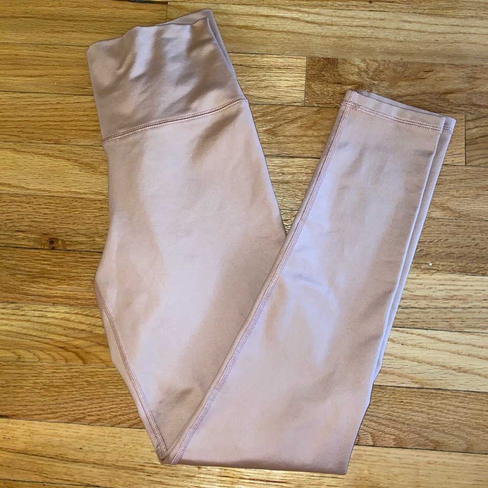 LIKE NEW Aerie Chill Play Move Champagne Leggings
